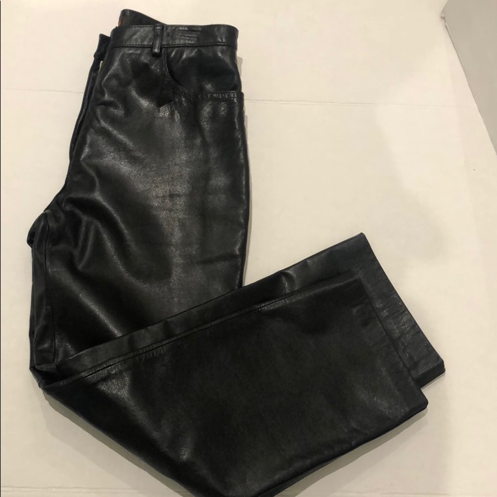 Danier vintage leather pants - Picture 6 of 13